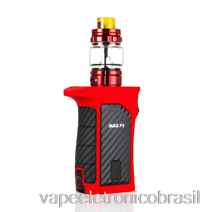 Vape Vaporesso Smok Mag P3 230w E Kit Inicial Tfv16 Vermelho / Preto